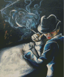 Man Smoking Art Diamond Paintings