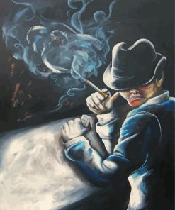 Man Smoking Art Diamond Paintings