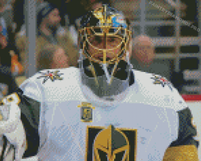 Marc Andre Fleury Ice Hockey Diamond Painting