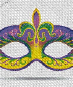 Mardi Gra Mask Art Diamond Painting