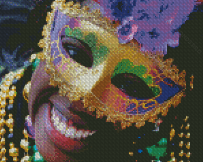 Mardis Gras Diamond Painting