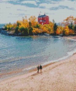 Marquette Superior Beach Diamond Painting