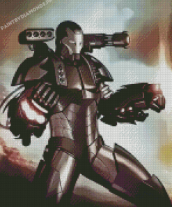 Marvel War Machine Diamond Painting