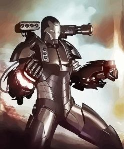 Marvel War Machine Diamond Painting