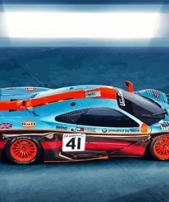 Mclaren Race Car Diamond Paintings