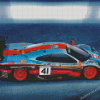 Mclaren Race Car Diamond Paintings