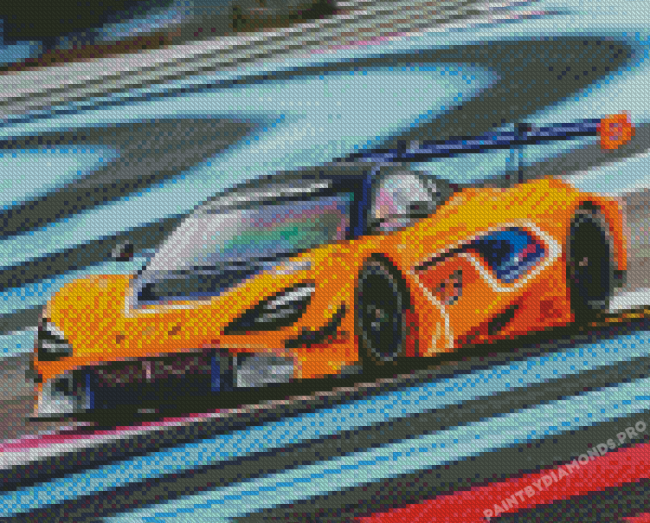 Mclaren Race Car Diamond Paintings