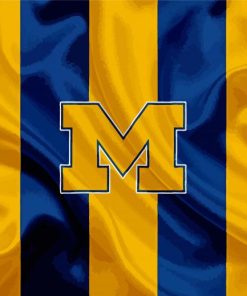 Michigan Wolverines Logo Diamond Painting