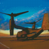 Military Aircraft Bell Boeing V22 Osprey Diamond Painting