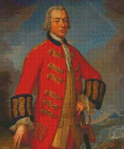 Military Officer Benedict Arnold Diamond Painting