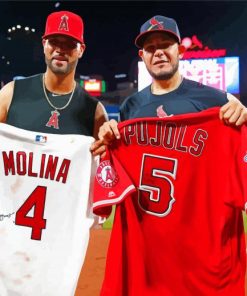 Molina And Pujols Players Diamond Painting