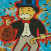 Monopoly Man Diamond Paintings