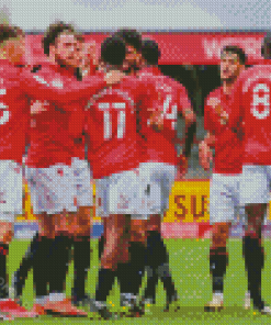 Morecambe Fc Players Diamond Painting