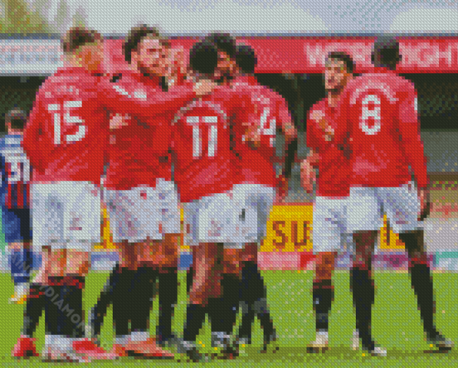 Morecambe Fc Players Diamond Painting