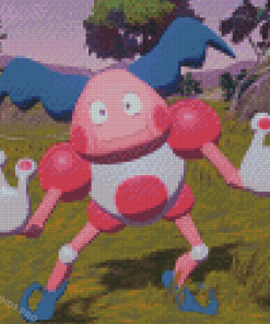 Mr Mime Cartoon Diamond Painting