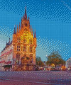 Netherlands Gouda City Diamond Painting