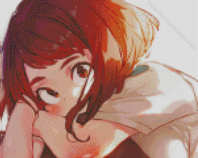 Ochako Uraraka Anime Girl Diamond Painting