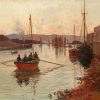 Old Tarbert Harbour Art Diamond Painting