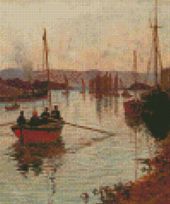 Old Tarbert Harbour Art Diamond Painting