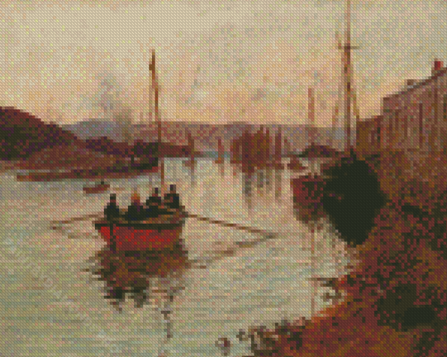 Old Tarbert Harbour Art Diamond Painting