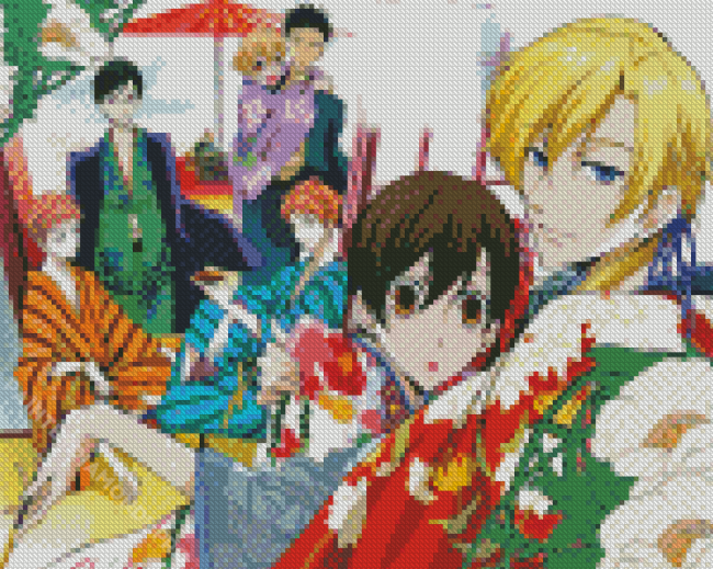 Ouran High School Host Club Diamond Painting