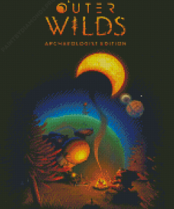 Outer Wilds Video Game Diamond Painting