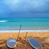 Paddleboarding Boards At The Beach Diamond Painting