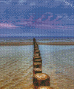 Path To The Sea Diamond Paintings