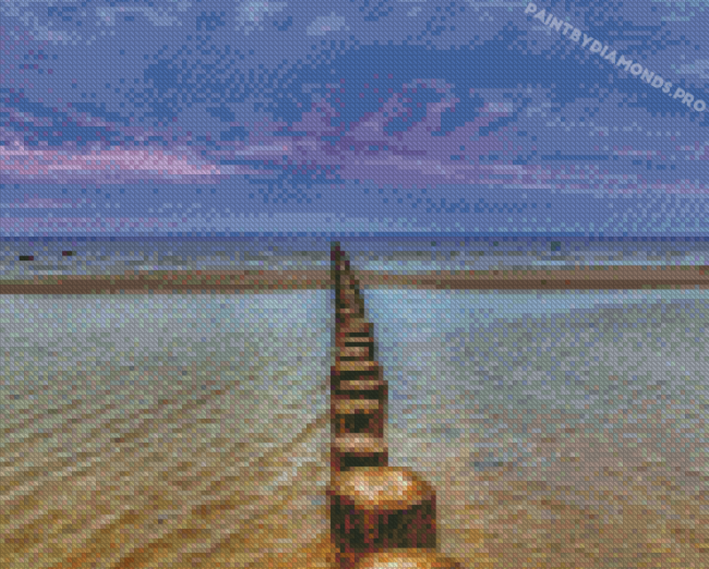 Path To The Sea Diamond Paintings