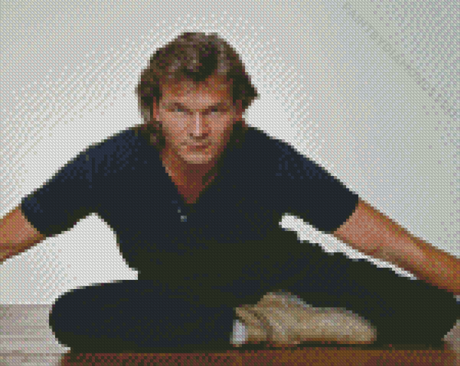 Patrick Swayze Actor Diamond Painting