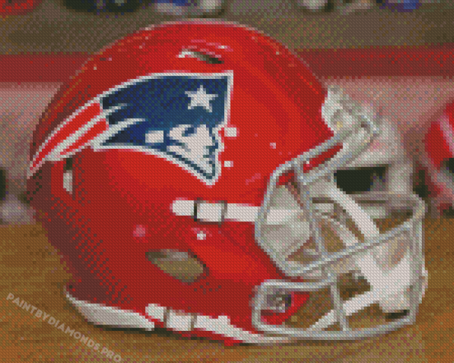 Patriots Helmet Diamond Paintings