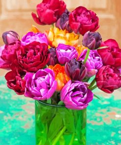 Peony Tulip Diamond Paintings