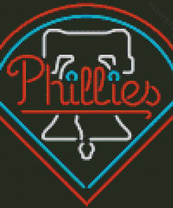 Phillies Team Logo Diamond Painting