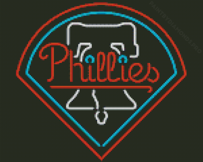 Phillies Team Logo Diamond Painting