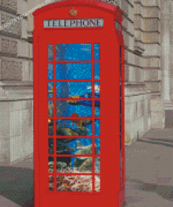 Phone Box Diamond Paintings