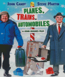 Planes Train And Auto Film Poster Diamond Painting