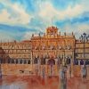 Plaza Mayor De Salamanca Spain Diamond Painting