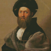 Portrait Of Baldassare Castiglione By Raphael Diamond Painting