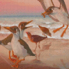 Primitive Birds Diamond Painting