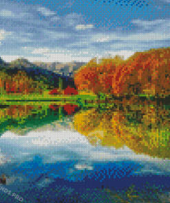 Queenstown Nature Landscape Diamond Painting