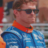 Race Car Driver Scott Dixon Diamond Paintings