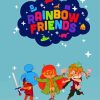 Rainbow Friends Poster Diamond Painting