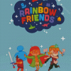 Rainbow Friends Poster Diamond Painting