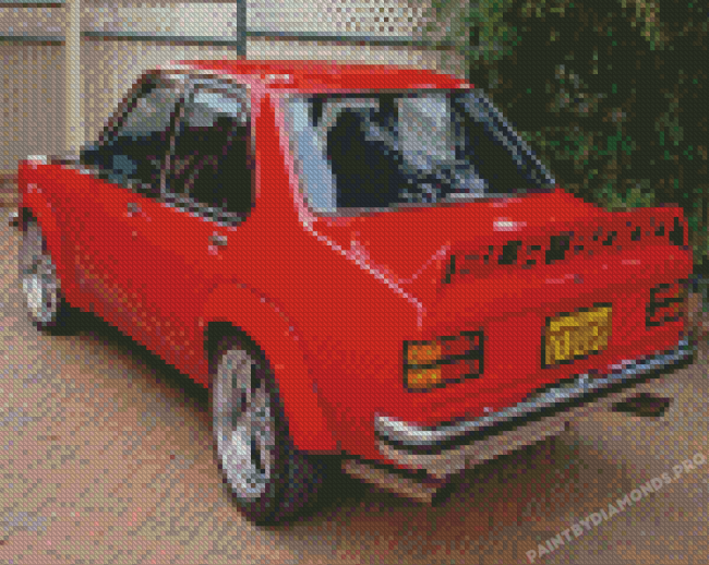 Red Holden Torana Slr 5000 Diamond Painting