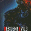 Resident Evil The Nemesis Poster Diamond Painting