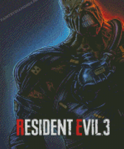 Resident Evil The Nemesis Poster Diamond Painting