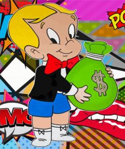 Richie Rich Pop Art Diamond Painting