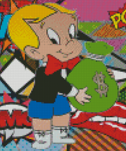 Richie Rich Pop Art Diamond Painting