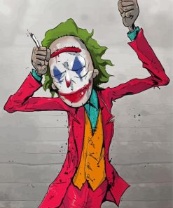 Rick And Morty Joker Dance Diamond Painting