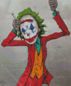 Rick And Morty Joker Dance Diamond Painting